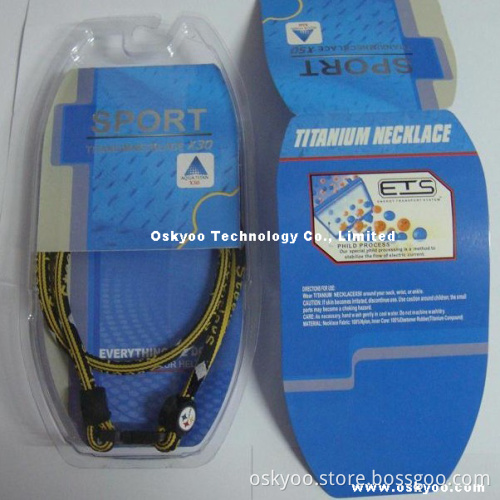 Ncaa Tornado Titanium Sport Necklaces (P068)